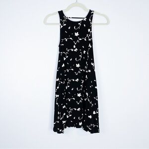 Ava Sky - Black and White Floral Dress